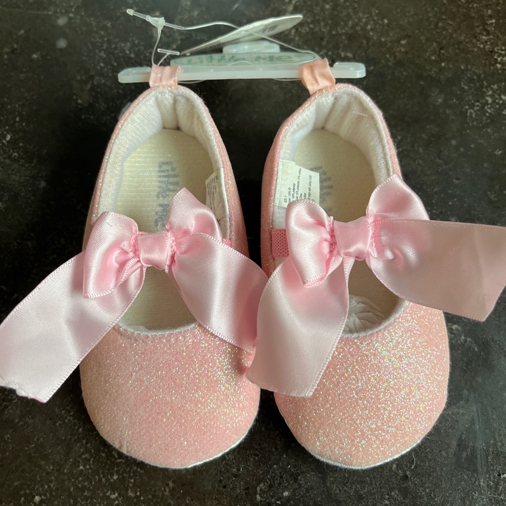 Sparkly Pink shoes // Baby Girl Size 3
